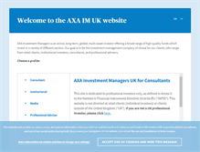 Tablet Screenshot of consultant.axa-im.co.uk