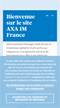 Mobile Screenshot of epargne-salariale.axa-im.fr